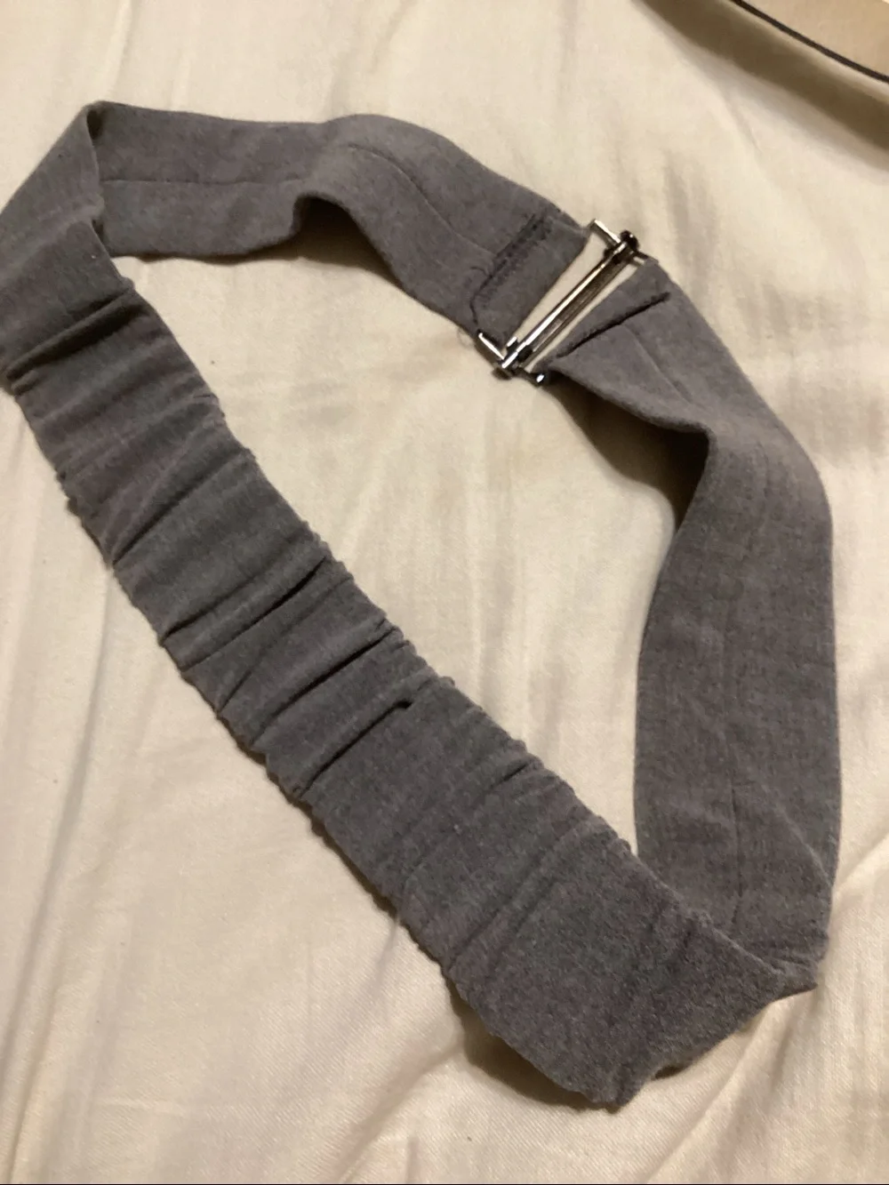 Three-Piece Women’s Belt Set — Navy, Gray, and Brown